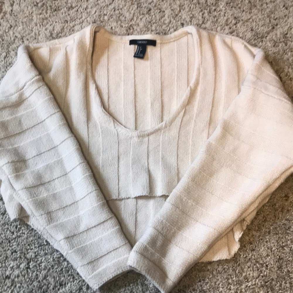 Cropped sweater